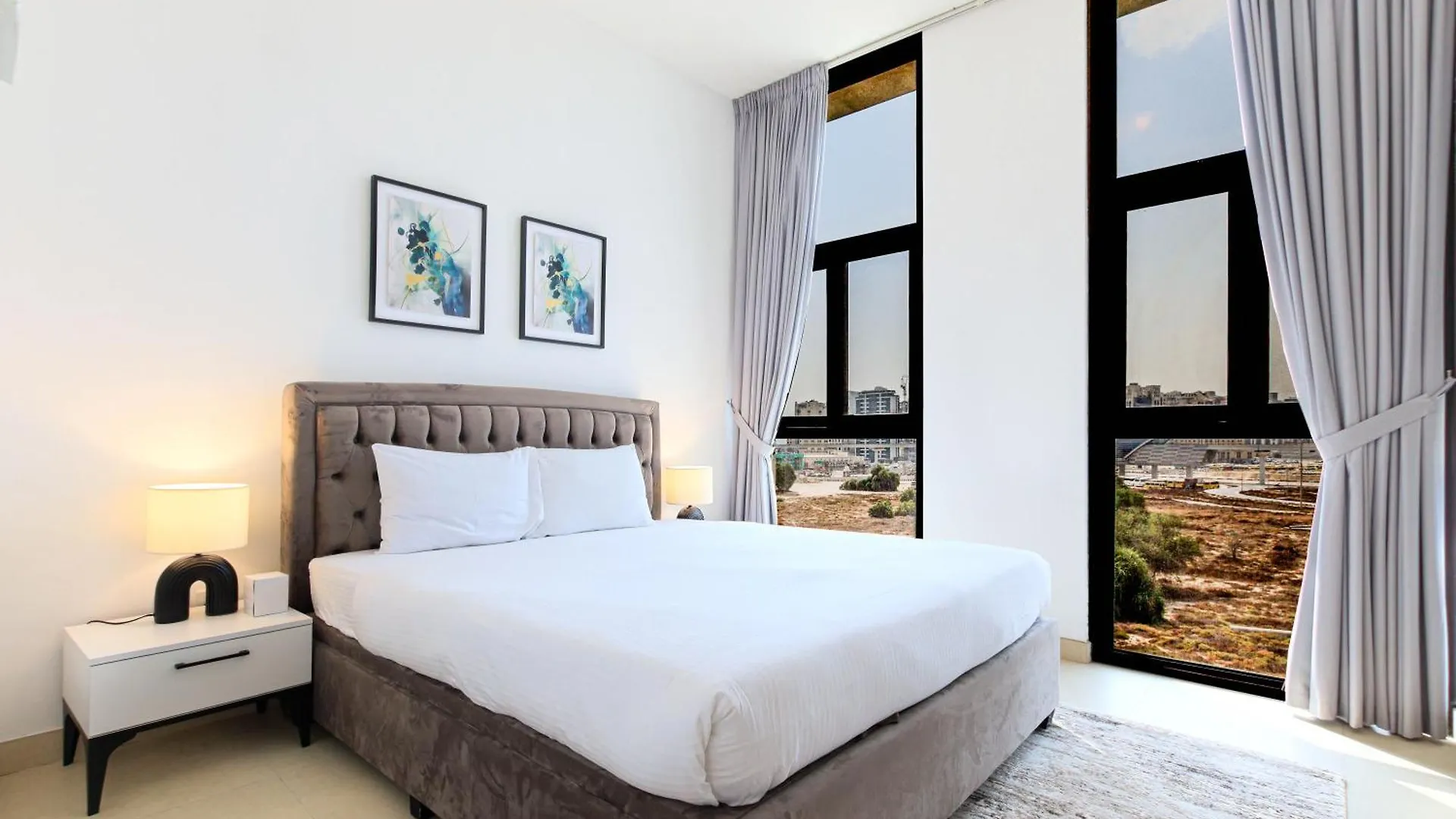 Apartmán Chic 1Br Iris Amber Al Jaddaf Dubaj